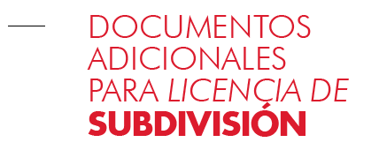 LICENCIA SUBDIVISIÓN Y SUS MODALIDADES | Curaduría 2 de Pereira